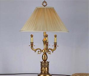 美式客廳臺(tái)燈 美式布藝臺(tái)燈 廠家 價(jià)格 STD5816