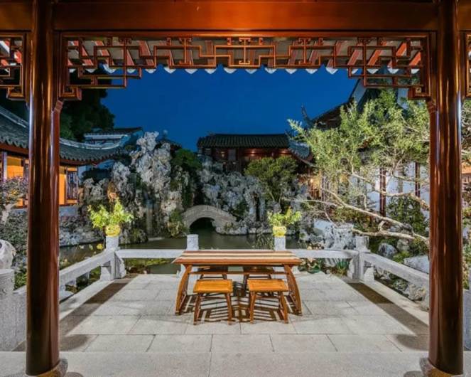 蘇式園林酒店照明設(shè)計(jì)方案-蘇州墨客園酒店燈光設(shè)計(jì)