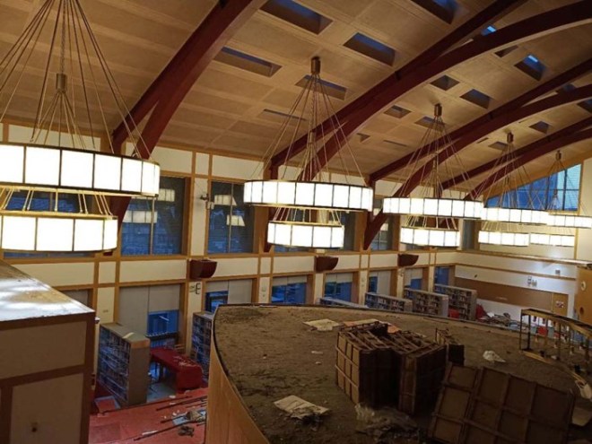 常熟世界聯合學院圖書館照明設計