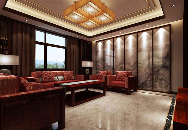 高檔別墅客廳燈具定制設(shè)計(jì)實(shí)拍效果圖 新中式吸頂燈暖光供應(yīng)