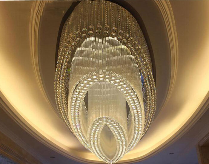 酒店包間吊燈，源頭星級酒店燈具供應(yīng)商直供