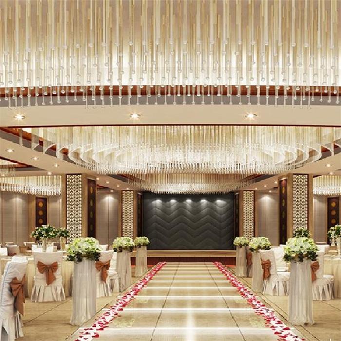 酒店工程燈飾定制_非標水晶燈具哪個廠家好【孫氏照明】